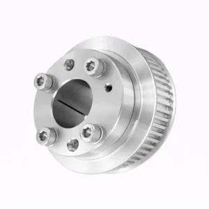 gear-pulley-Drawings Custom Blackening Cone Sleeve Timing Belt Pulley